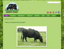 Tablet Screenshot of boerderijspanjer.nl